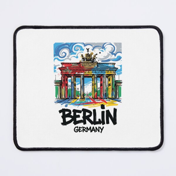 Item preview, Brandenburg Gate Berlin Germany Art Print designed and sold by Merch by Das Design Studio.