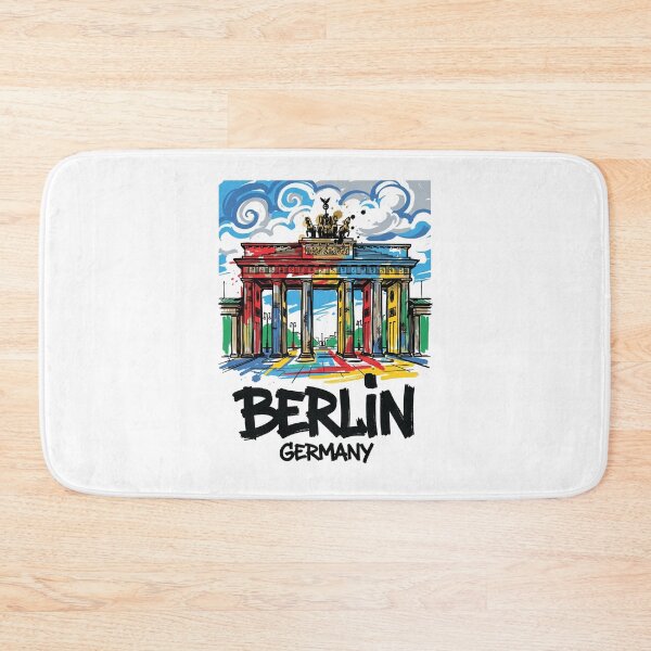 Item preview, Brandenburg Gate Berlin Germany Art Print designed and sold by Merch by Das Design Studio.