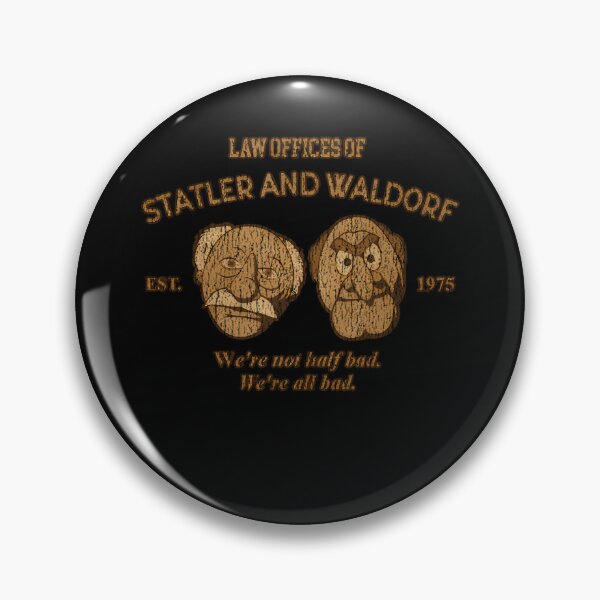Item preview, Law Oppices Of 70S Statler And Waldorf We'Re Not Half Bad We'Re All Bad designed and sold by laura-lins-lab.