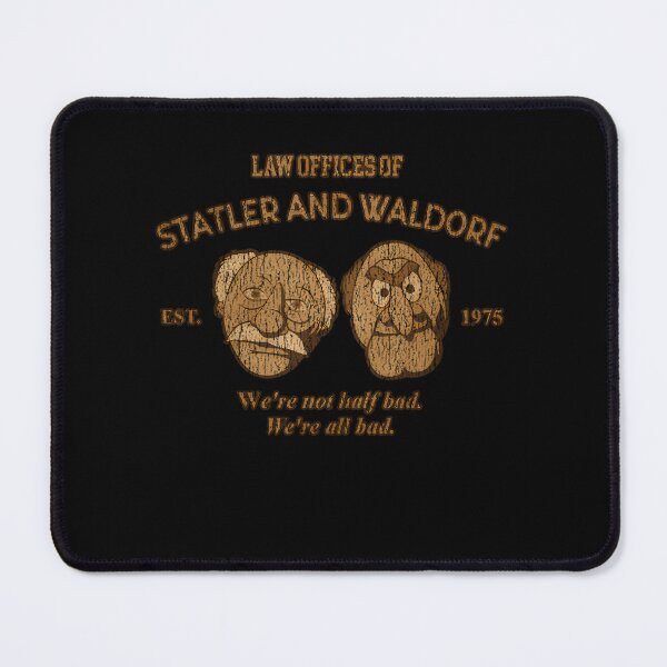 Item preview, Law Oppices Of 70S Statler And Waldorf We'Re Not Half Bad We'Re All Bad designed and sold by laura-lins-lab.