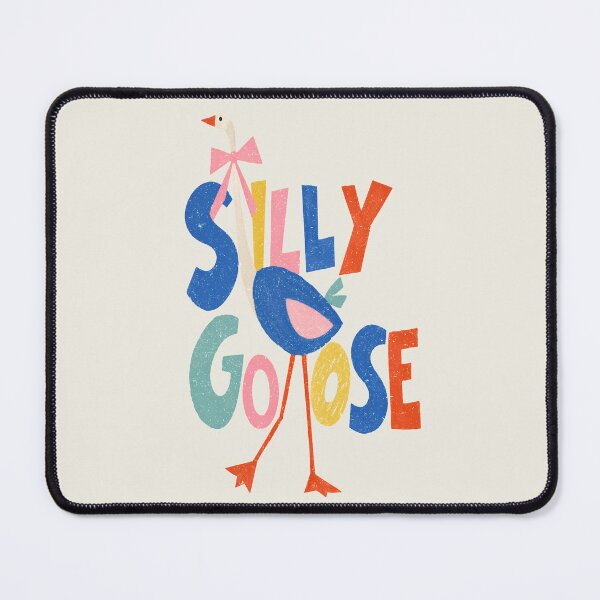 Item preview, Colorful Silly Goose Kids Illustration designed and sold by SaltedBeachPaperie.