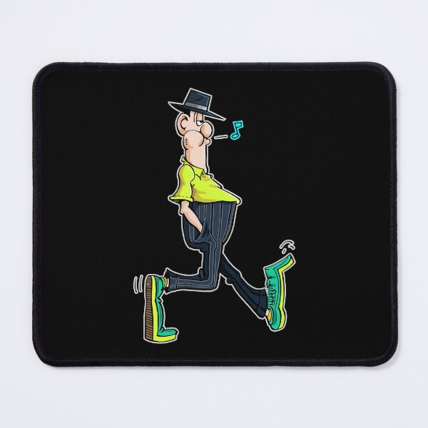 Item preview, Cartoon Man Whistlings Happily Walking designed and sold by Dropleader.