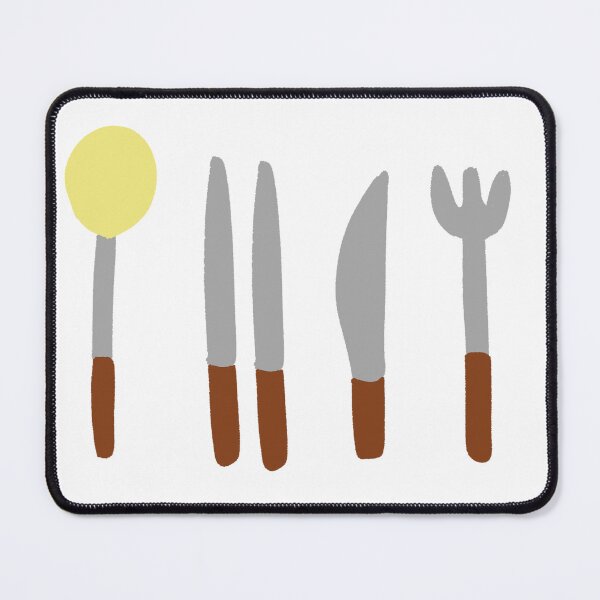 Item preview, Cozy Wooden Handle Cutlery Set designed and sold by raun.draw.
