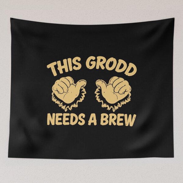 Item preview, This Grodd Needs A Brew designed and sold by PartyFam.