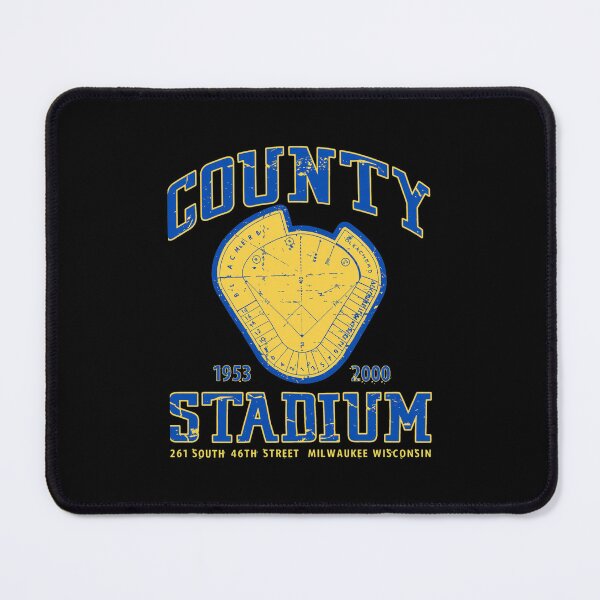 Item preview, Milwaukee County Stadium 1953-2000 Vintage Map designed and sold by Auguufour.
