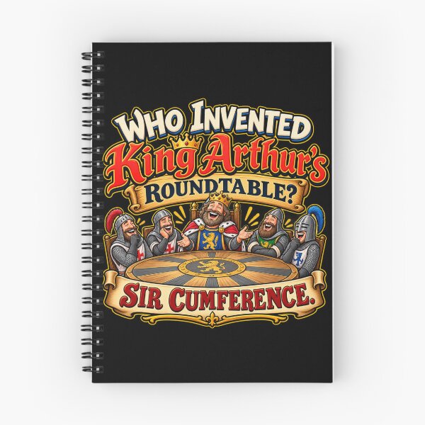 Item preview, Funny King Arthur Pun – Sir Cumference designed and sold by mygiftideas.