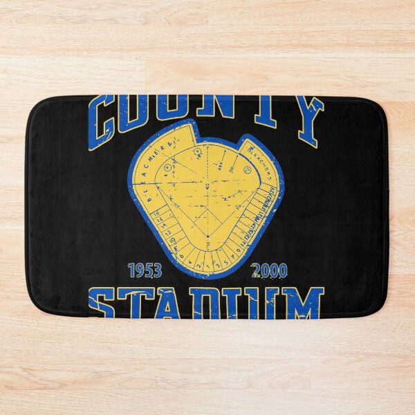 Item preview, Milwaukee County Stadium 1953-2000 Vintage Map designed and sold by Auguufour.