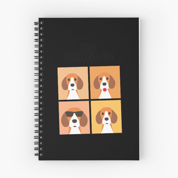Item preview, The Beagles Dog Portrait Four Panel Art designed and sold by JOSHUAUINNEY.