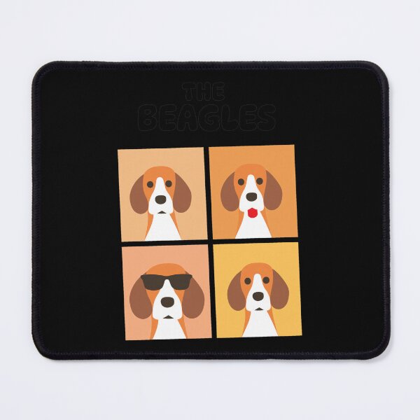 Item preview, The Beagles Dog Portrait Four Panel Art designed and sold by JOSHUAUINNEY.