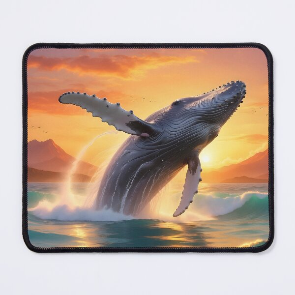 Item preview, Humpback Whale at Pacific Sunset designed and sold by Hawaii26.