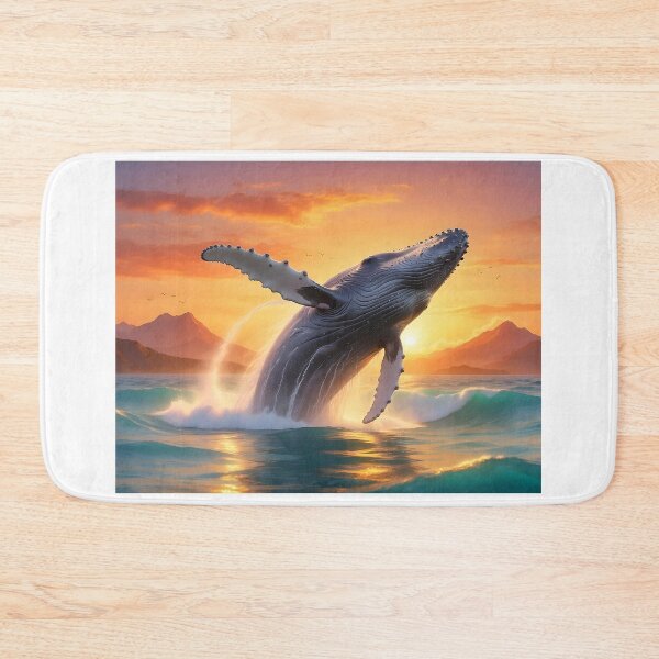 Item preview, Humpback Whale at Pacific Sunset designed and sold by Hawaii26.