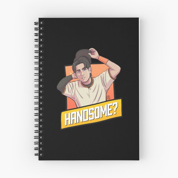Item preview, Handsome Baseball Star Korean Player Art designed and sold by Auguufour.