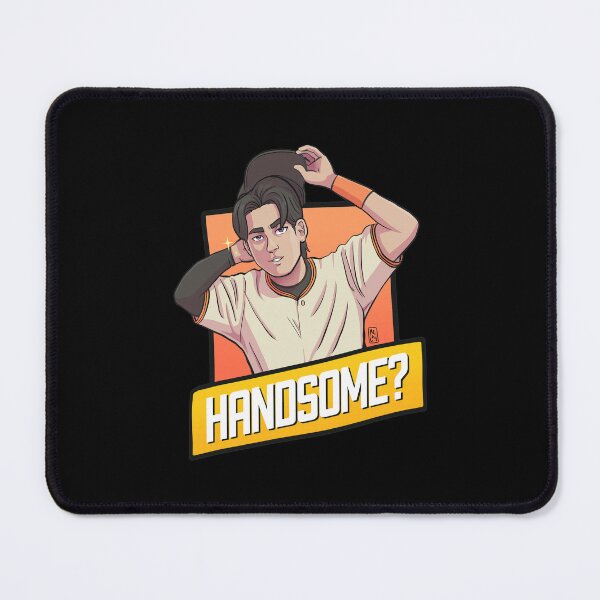 Item preview, Handsome Baseball Star Korean Player Art designed and sold by Auguufour.
