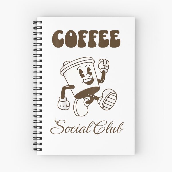 Item preview, Coffee Social Club T-Shirt designed and sold by gidget-gadget.