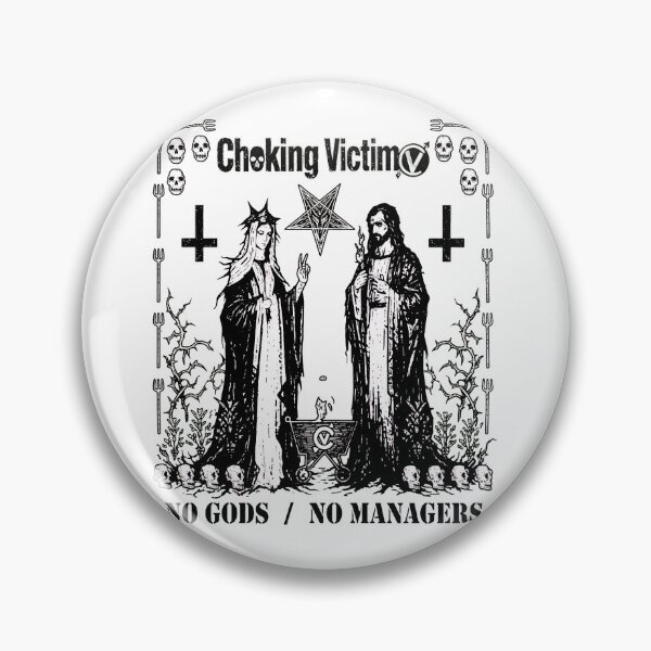 Item preview, Choking Victim No Gods No Managers  designed and sold by Dropleader.