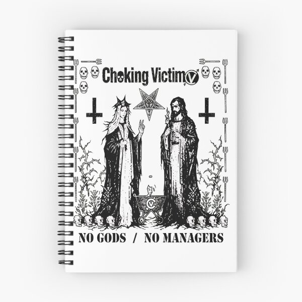 Item preview, Choking Victim No Gods No Managers  designed and sold by Dropleader.