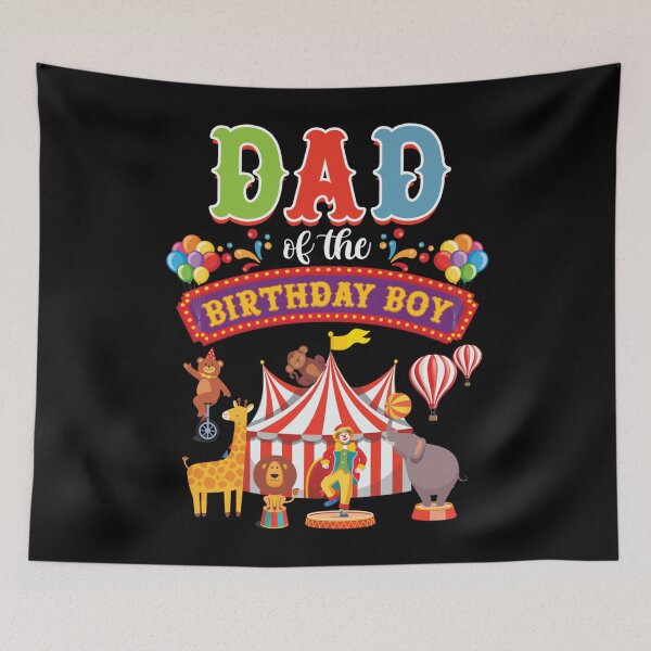 Item preview, Dad of The Birthday Boy Carnival Circus 1st Birthday Party designed and sold by MarlaMaloneShop.