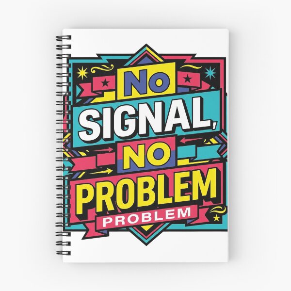 Item preview, No Signal, No Problem T-Shirt designed and sold by rkgrafix.