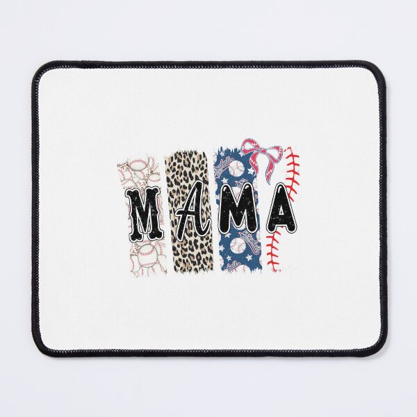 Item preview, Leopard Baseball Mama Bow Design designed and sold by Auguufour.