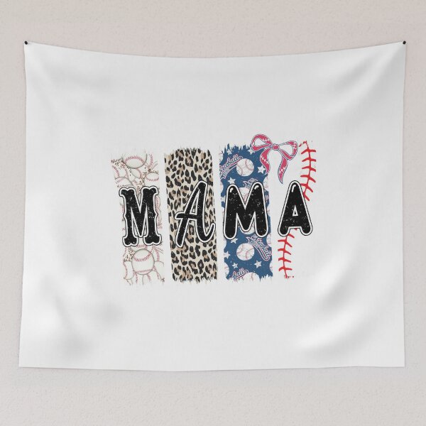 Item preview, Leopard Baseball Mama Bow Design designed and sold by Auguufour.