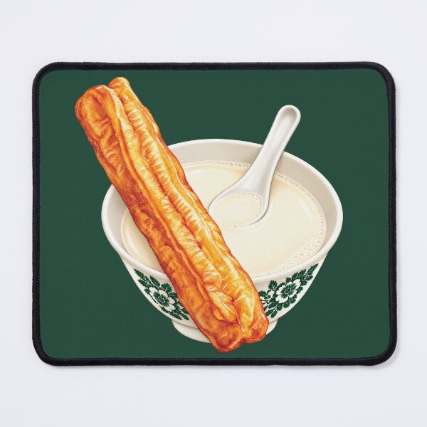 Item preview, Asian Kopitiam Bowl of Soy Milk & Youtiao designed and sold by Alicia Chee.