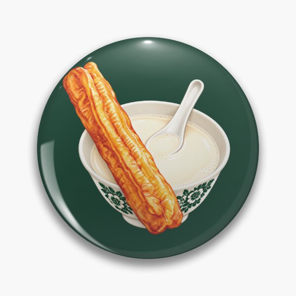 Item preview, Asian Kopitiam Bowl of Soy Milk & Youtiao designed and sold by Alicia Chee.