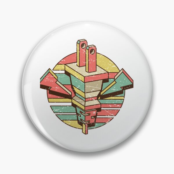 Item preview, plug retro design for electrician      designed and sold by MoonySinatra.