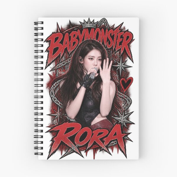 Item preview, Gothic Crown Typography BABYMONSTER Rora Live Performance designed and sold by Valereekmerch.