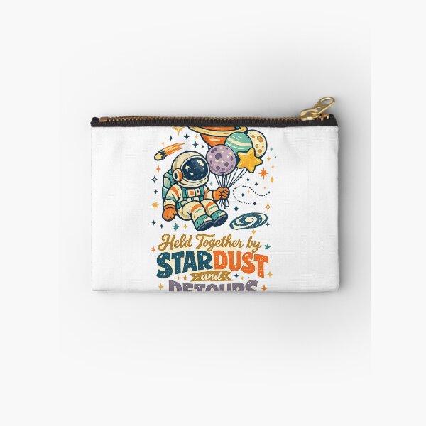 Item preview, Held Together by Stardust and Detours Astronaut Space Adventure Art designed and sold by inkoutninja.