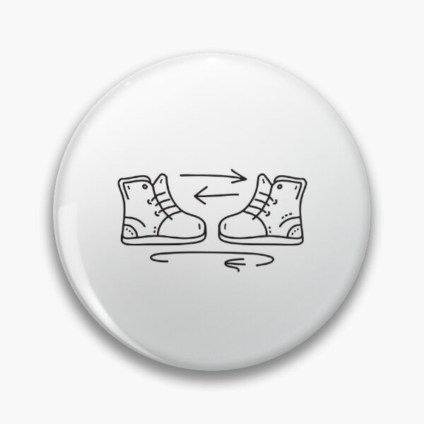 Item preview, doodle illustration a pair of shoes facing one another left and right designed and sold by rasagamastore.