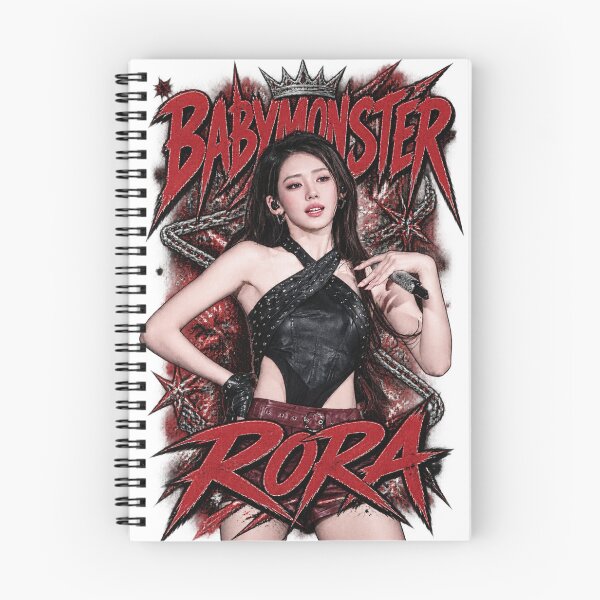Item preview,  Sharp Chrome Texture BABYMONSTER Rora Concert Spotlight designed and sold by Valereekmerch.