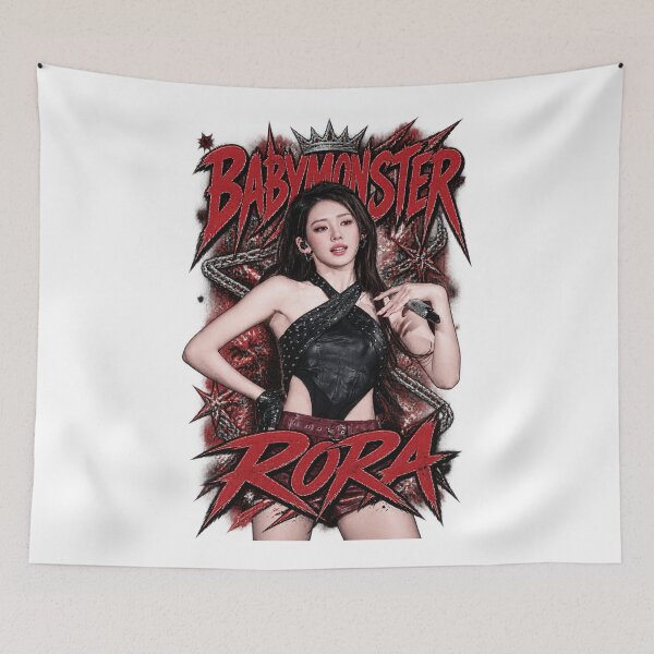Item preview,  Sharp Chrome Texture BABYMONSTER Rora Concert Spotlight designed and sold by Valereekmerch.