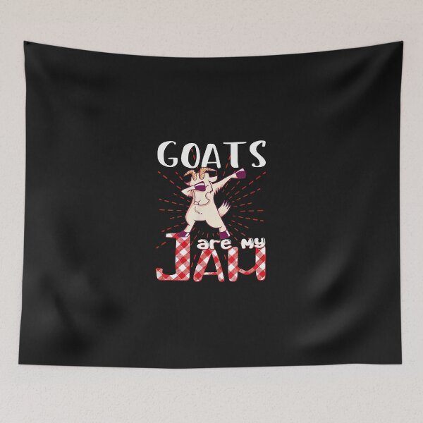 Item preview, Goats Are My Jam Dab Funny Goat Lover Gift designed and sold by YarningsandYear.