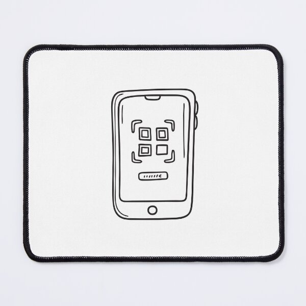 Item preview, doodle illustration a mobile phone showing a verification code designed and sold by rasagamastore.