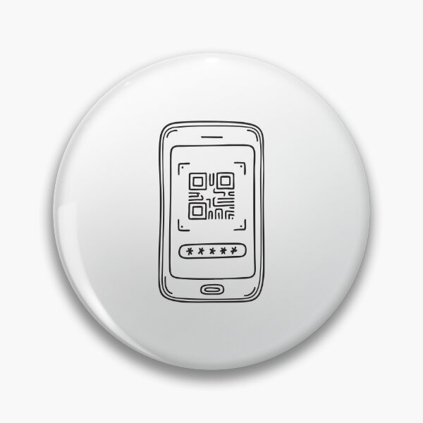 Item preview, doodle illustration a verification code visible on a phone screen designed and sold by rasagamastore.