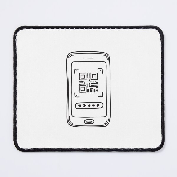 Item preview, doodle illustration a verification code visible on a phone screen designed and sold by rasagamastore.