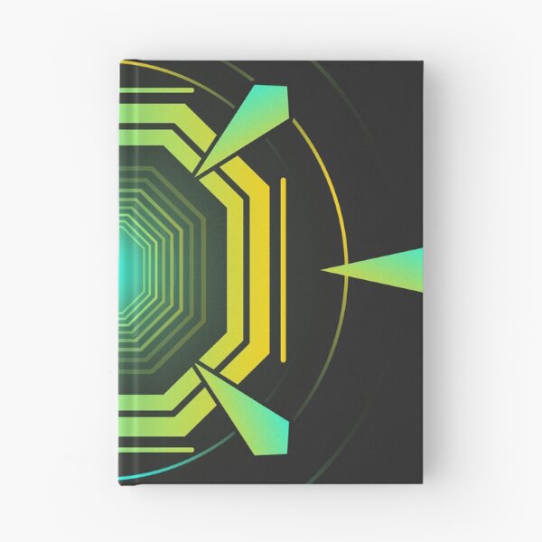 Item preview, Cyberpunk Neon Core Futuristic Geometric Emblem designed and sold by VOIDXX.