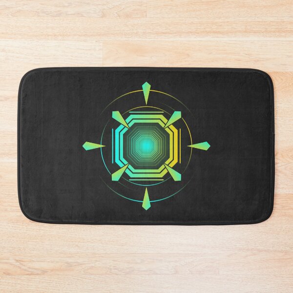 Item preview, Cyberpunk Neon Core Futuristic Geometric Emblem designed and sold by VOIDXX.