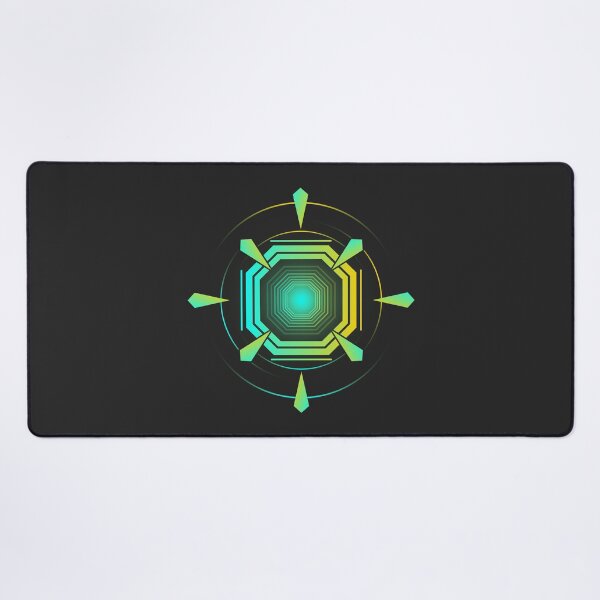 Item preview, Cyberpunk Neon Core Futuristic Geometric Emblem designed and sold by VOIDXX.