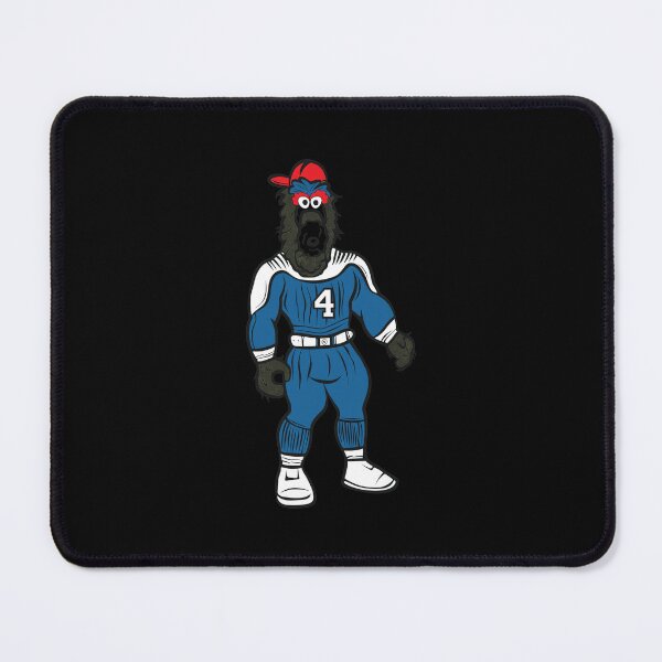 Item preview, Green Monster Hero Number 4 Sports Mascot designed and sold by Auguufour.