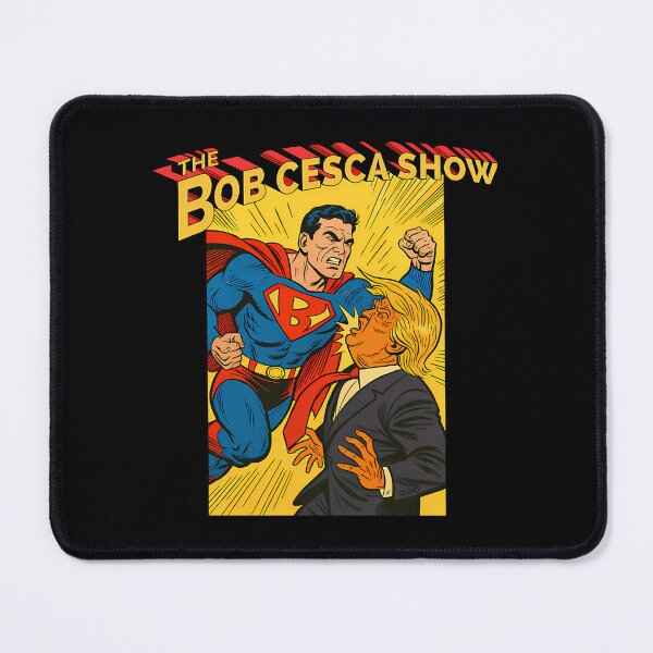 Item preview, The Bob Cesca Show Superhero Vs Supervillain designed and sold by laura-lins-lab.