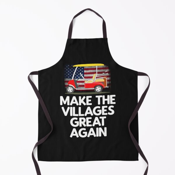 Item preview, Golf Cart American Flag The Villages Great Again designed and sold by YarningsandYear.