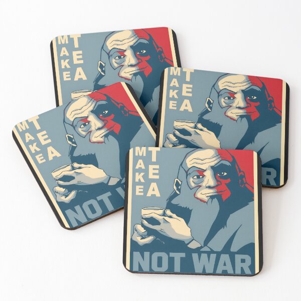 Item preview, Make Tea Not War Uncle Iroh Inspired designed and sold by scotistensen.