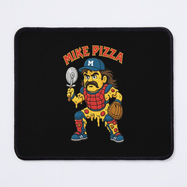 Item preview, Mike Pizza Baseball Catcher Parody designed and sold by Auguufour.
