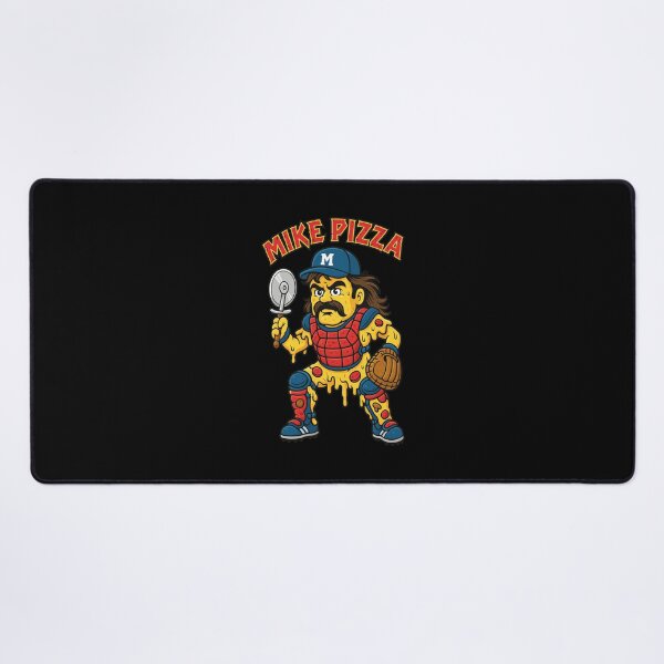 Item preview, Mike Pizza Baseball Catcher Parody designed and sold by Auguufour.