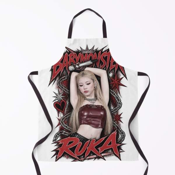 Item preview, BABYMONSTER Ruka Iconic Rap Stage Spiky Metal Graphic designed and sold by Valereekmerch.