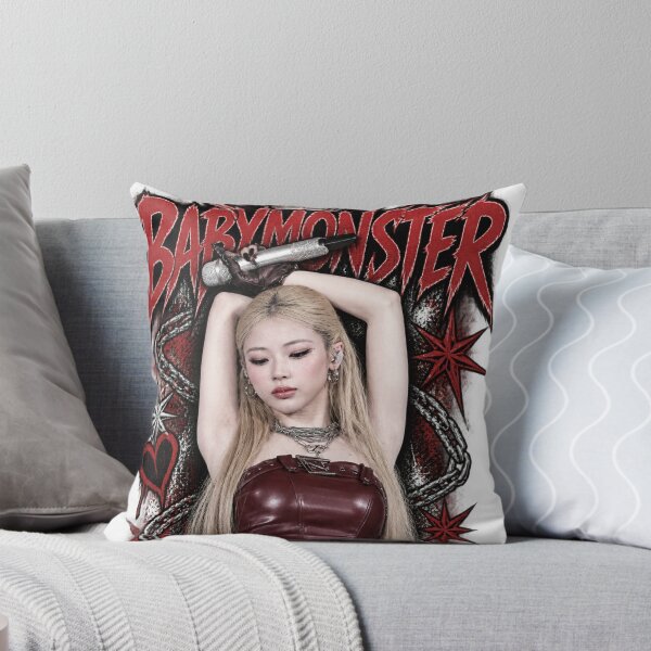 Item preview, BABYMONSTER Ruka Iconic Rap Stage Spiky Metal Graphic designed and sold by Valereekmerch.