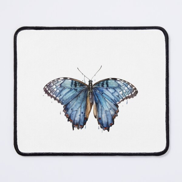 Item preview, Blue Butterfly | Elegant Nature Aesthetic Art designed and sold by Mandayartstudio.