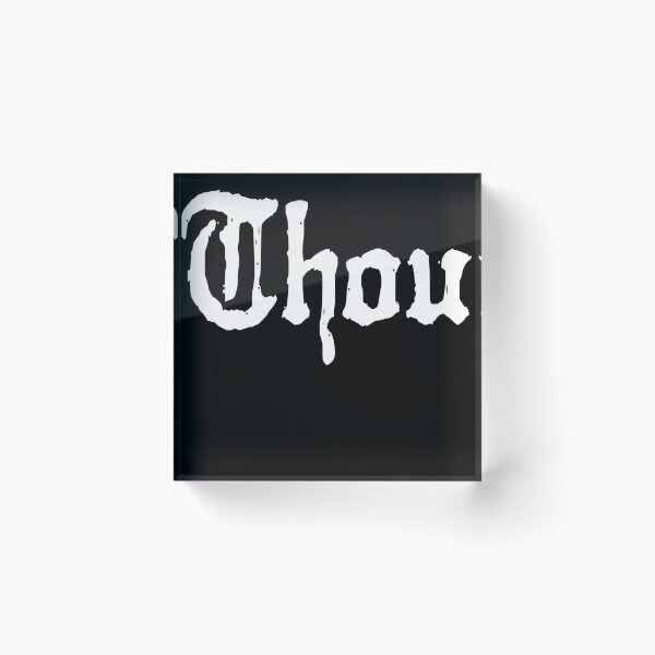 Item preview, Thou Band Logo designed and sold by laura-lins-lab.