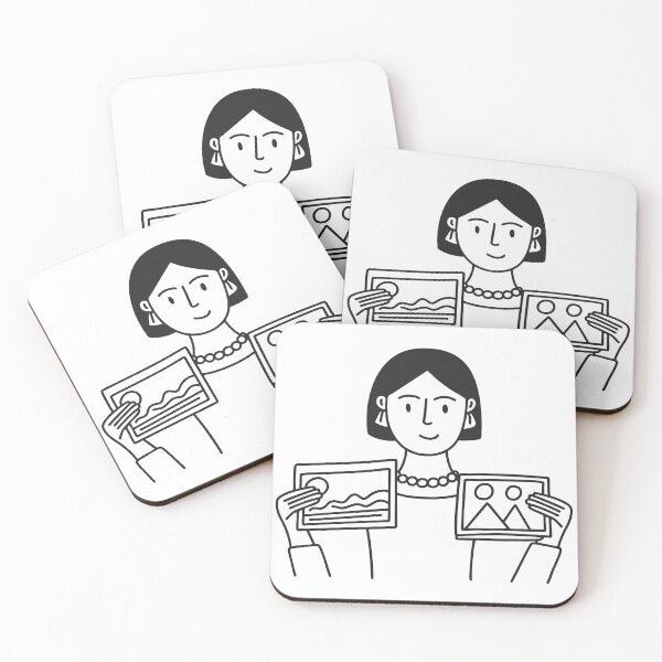 Item preview, Doodle illustration of a person matching a face to an ID card photo designed and sold by rasagamastore.